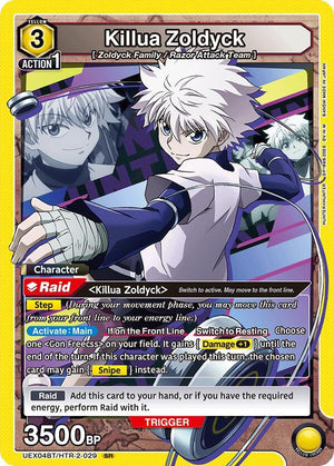 Killua Zoldyck (029) - UEX04BT: HUNTER X HUNTER Vol.2 (UEX04BT)