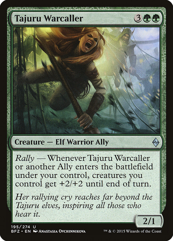 Belliqueux de Tajuru [Bataille de Zendikar]