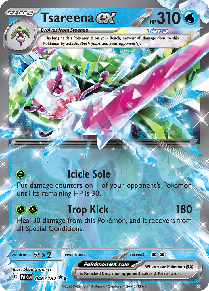 Tsareena ex (046/182) [Escarlata y Púrpura: Paradoja Temporal]