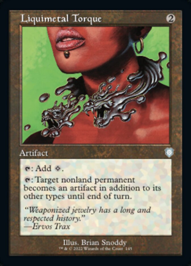 Liquimetal Torque (Retro) [Comandante de La Guerra de los Hermanos]