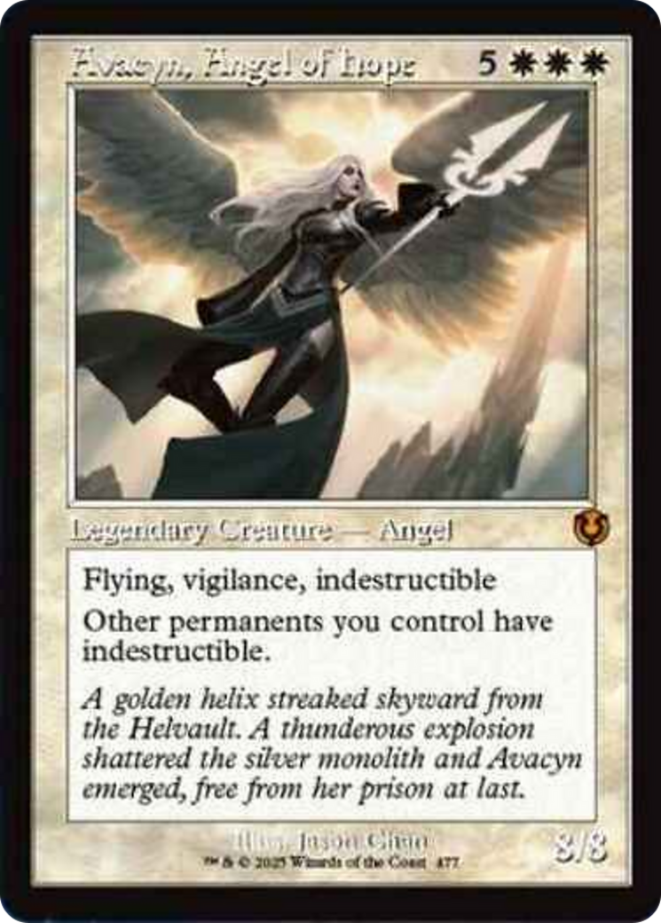 Avacyn, Ange de l'Espoir (Cadre rétro) [Innistrad Remastered]