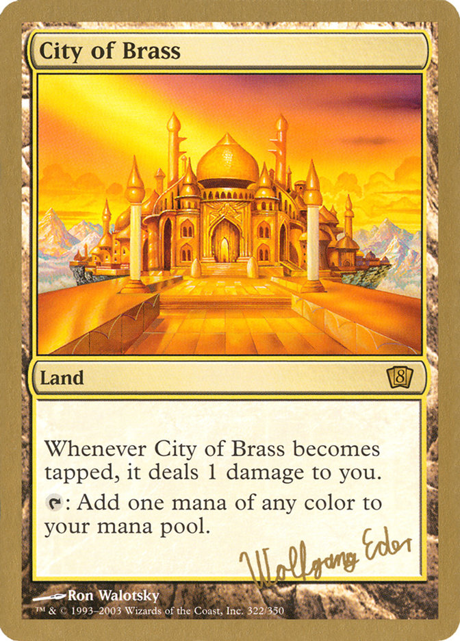 Cité des ombres (Wolfgang Eder) [Decks des Championnats du Monde 2003]
