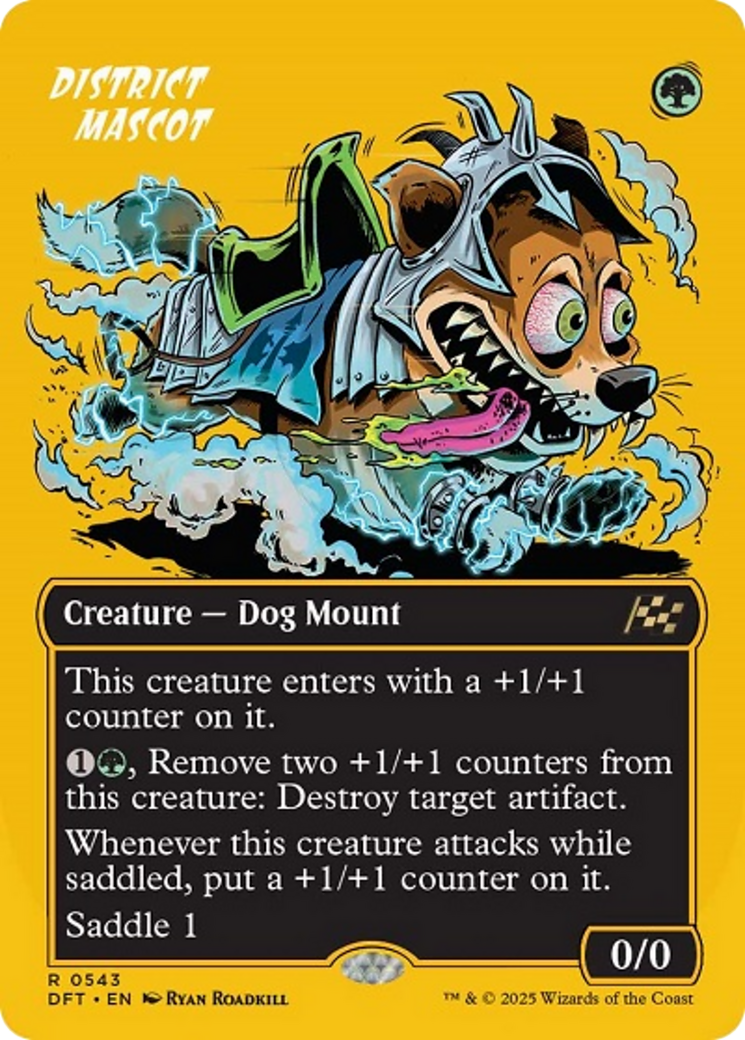 Mascotte de quartier (Sans bordure) (Foil première place) [Aetherdrift]