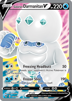 Darumacho de Galar V (169/185) [Épée et Bouclier : Voltage Éclatant]