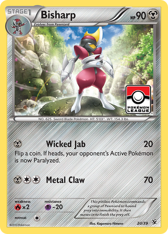 Pawniard (20/39) [XY: Kalos Starter Set]