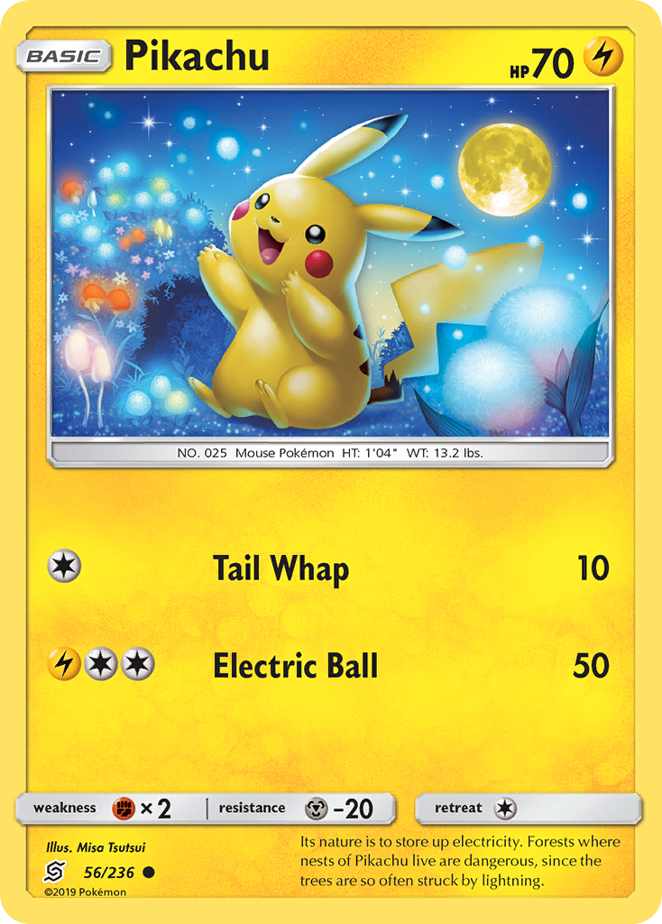 Pikachu (56/236) [Soleil et Lune : Esprit du Gardien]