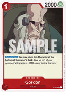 Gordon (One Piece Film Red) [Cartas promocionales de One Piece]