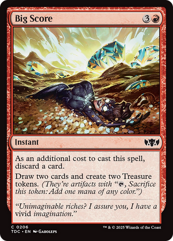 Gran puntuación [Tarkir: Dragonstorm Commander]