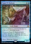 Malison yuan-ti [Dungeons & Dragons: Adventures in the Forgotten Realms Prerelease Promos]