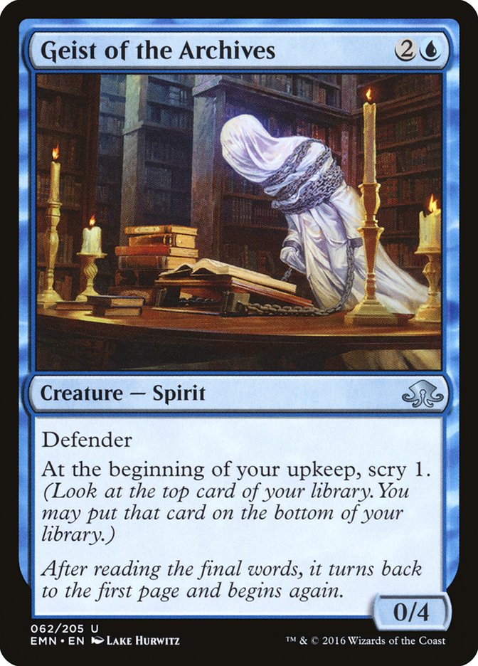 Esprit des archives [Innistrad : Étranges alliances]