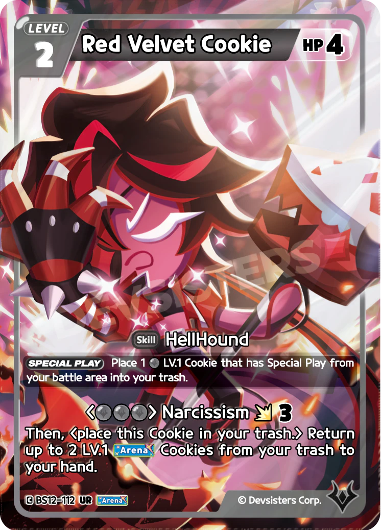 Image for Red Velvet Cookie (BS12-112) (BS12) - CookieRun: Braverse TCG