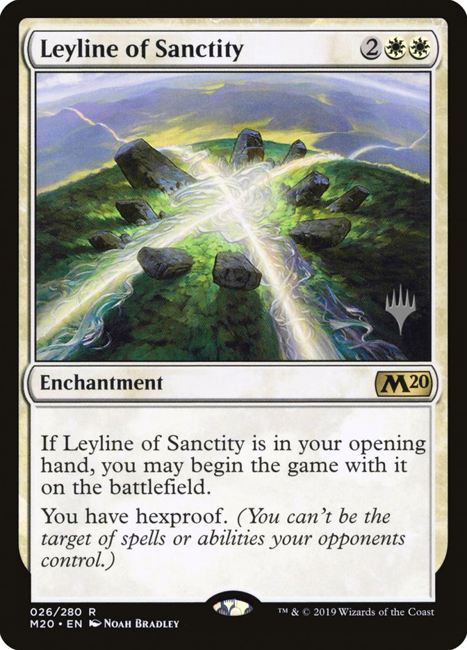 Ligne ley de sainteté (Booster promo) [Promos de l'édition de base 2020]