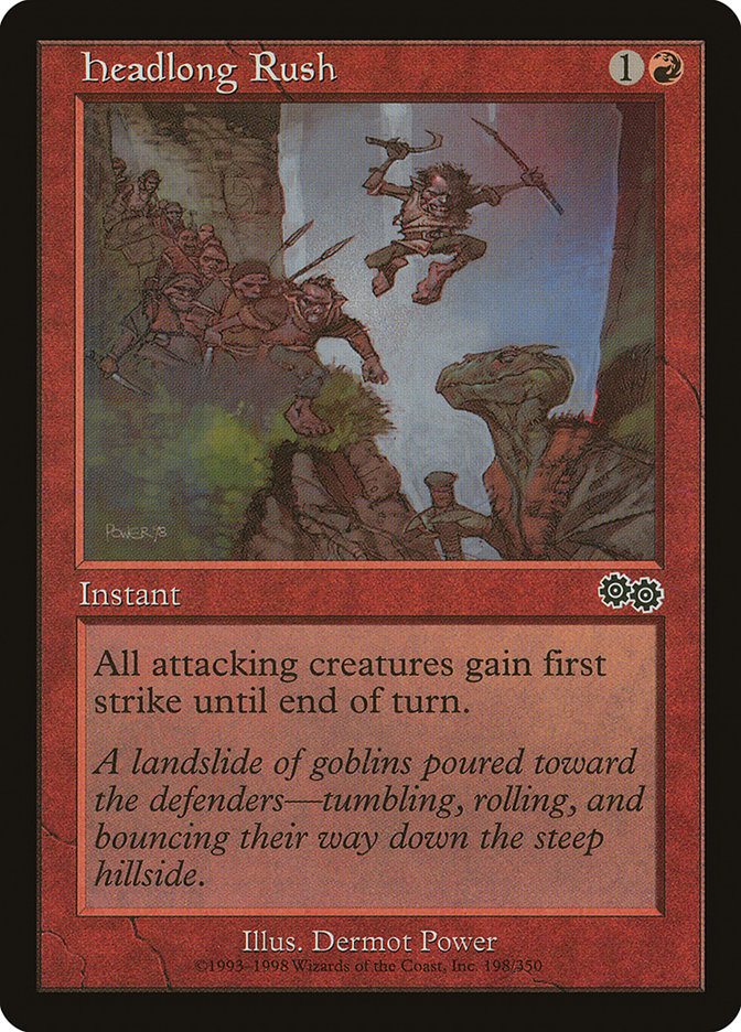 Embestida precipitada [Urza's Saga]