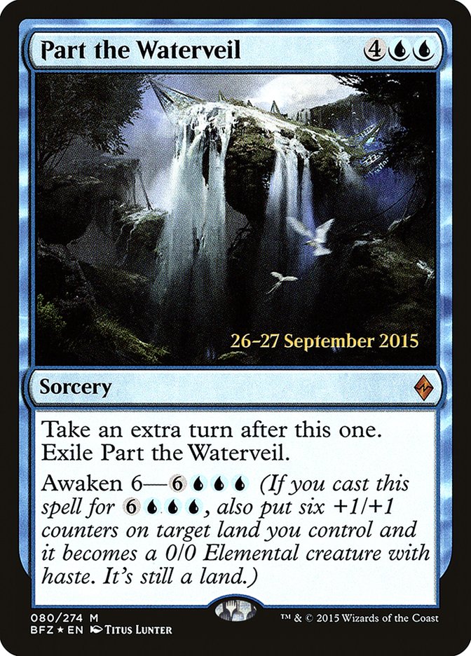 Séparer les flots [Cartes promos de l'Avant-première Bataille pour Zendikar]