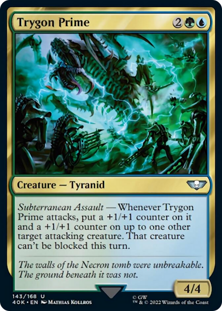 Trygon Prime (Feuille de surtension) [Warhammer 40,000]