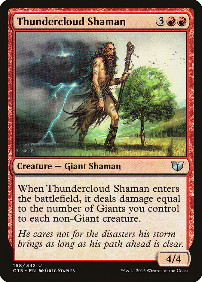 Chamán Nube de Trueno [Commander 2015]