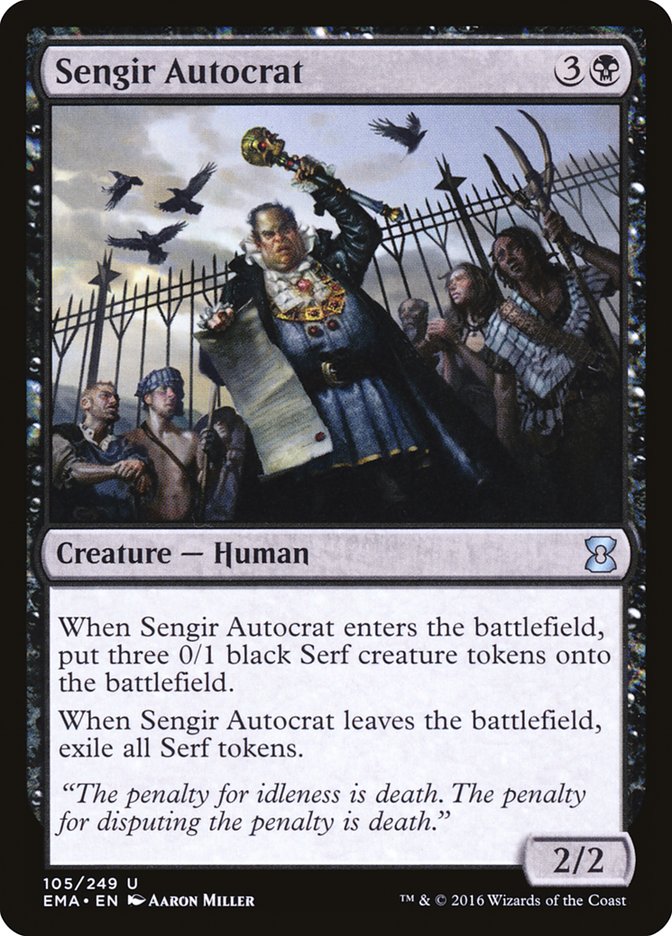 Autocrate de Sengir [Eternal Masters]