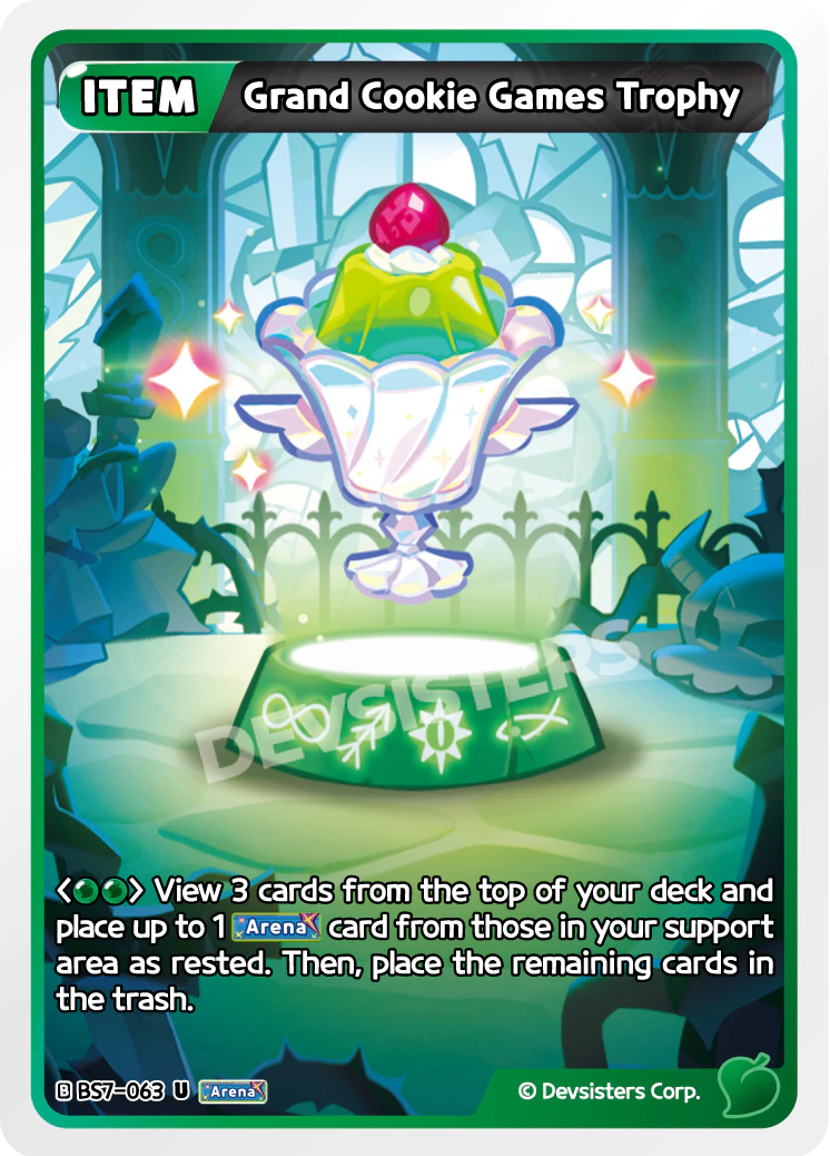 Image for Grand Cookie Games Trophy (BS7-063) (BS7) - CookieRun: Braverse TCG
