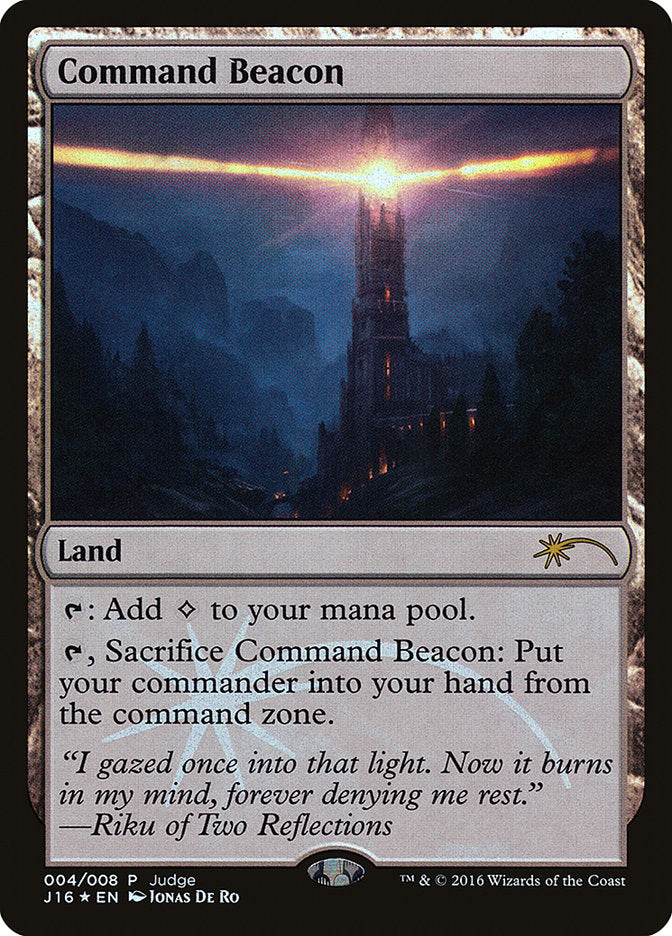 Faro de mando [Cartas de Juez 2016]
