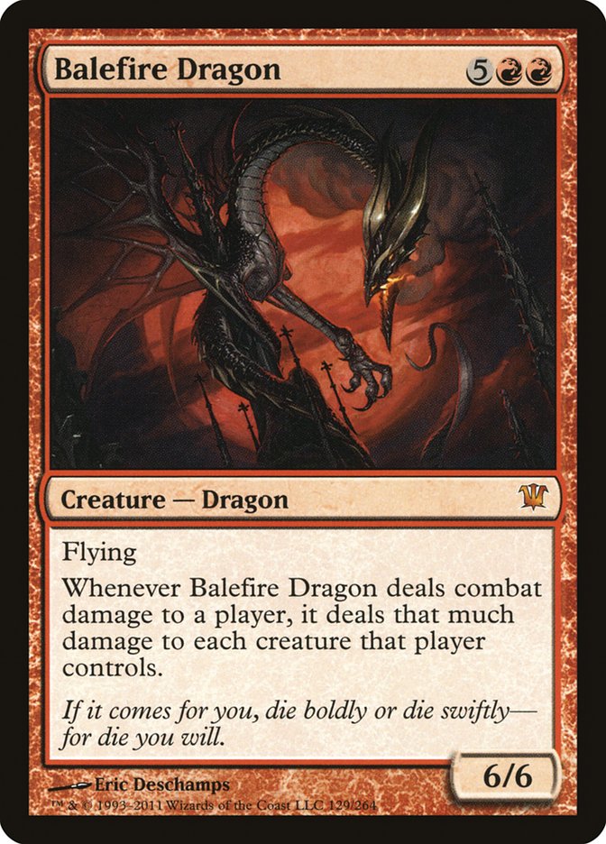 Dragon de feu maudit [Innistrad]