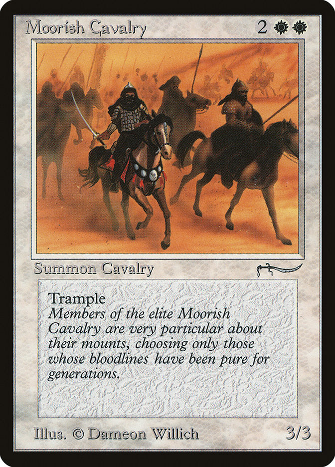 Cavalerie maure (faible coût de mana) [Arabian Nights]