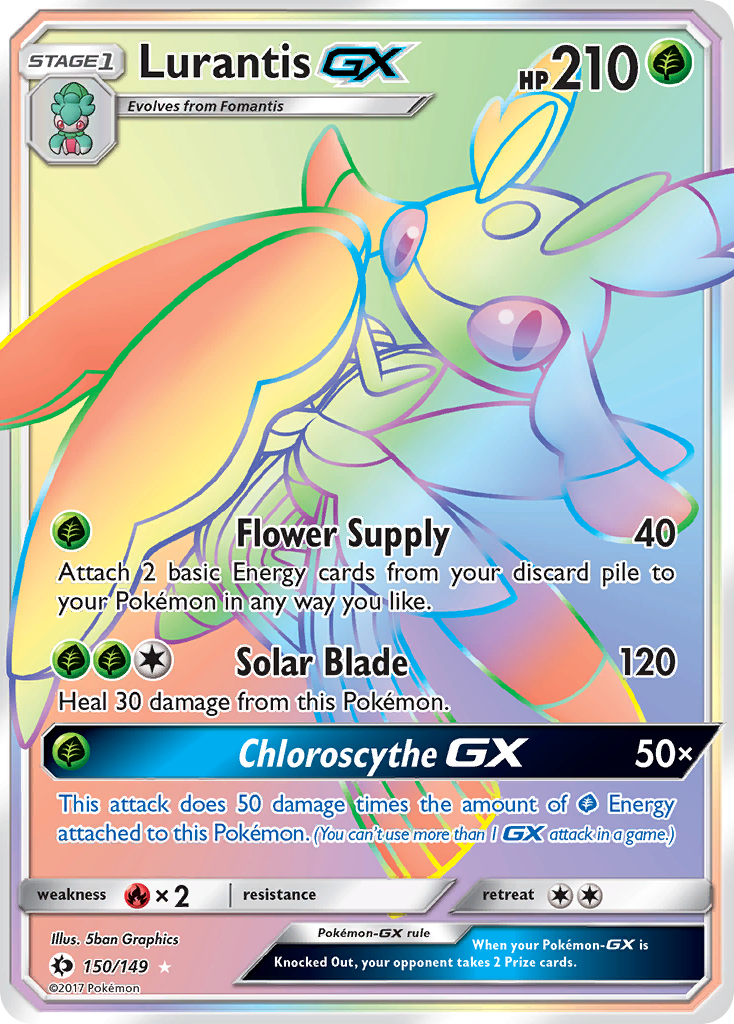 Floramantis GX (150/149) [Soleil et Lune : Set de Base]