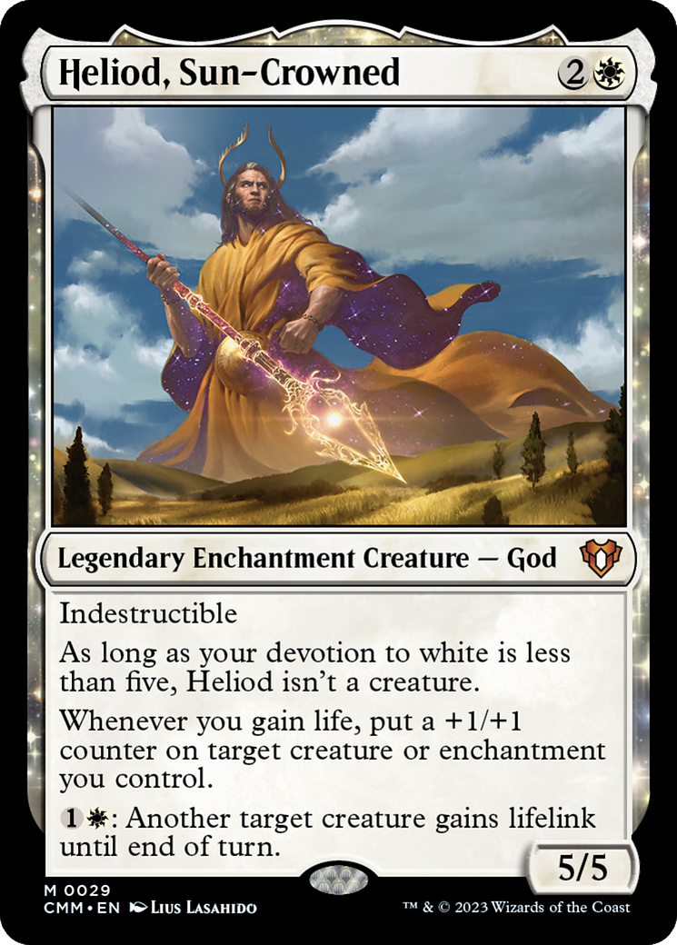 Héliode, Dieu-Soleil [Commander Masters]