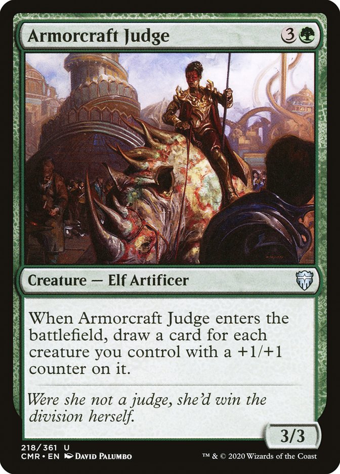 Juge d'artisanat d'armures [Commander Legends]