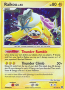 Raikou (16/132) [Diamant & Perle : Merveilles Secrètes]