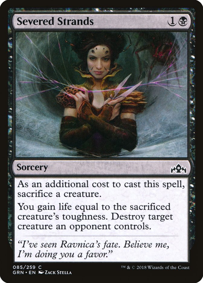 Hebras cortadas [Gremios de Ravnica]