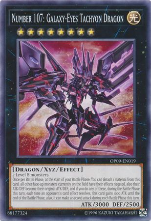 Numéro 107 : Dragon Tachyon aux Yeux Galactiques [OP09-FR019] Commune