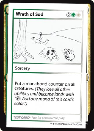 Fureur de Sod (Édition 2021) [Cartes de test des Boosters mystères]