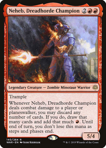 Neheb, champion de l'effroi [La guerre des Planeswalkers]