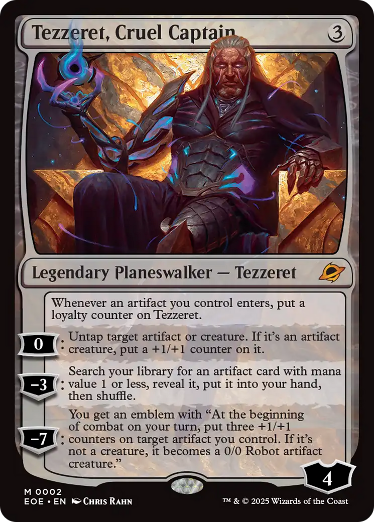 Tezzeret, Capitaine cruel [Bord des Éternités]