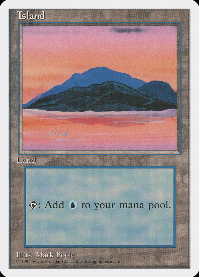 Île (Signature en bas à gauche) [Set d'Introduction pour Deux Joueurs]