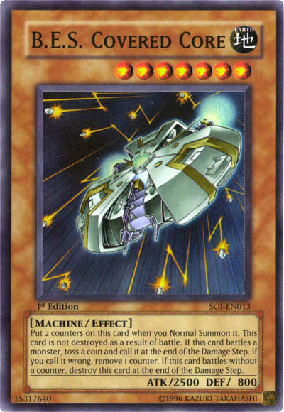 B.E.S. Noyau Cuirassé [SOI-EN013] Super Rare