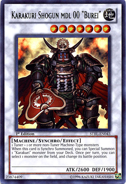 Karakuri Shogun mdl 00 Burei [STBL-FR043] Ultra Rare