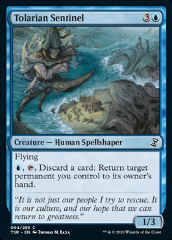 Sentinelle tolariane [Réédition Spirale temporelle]