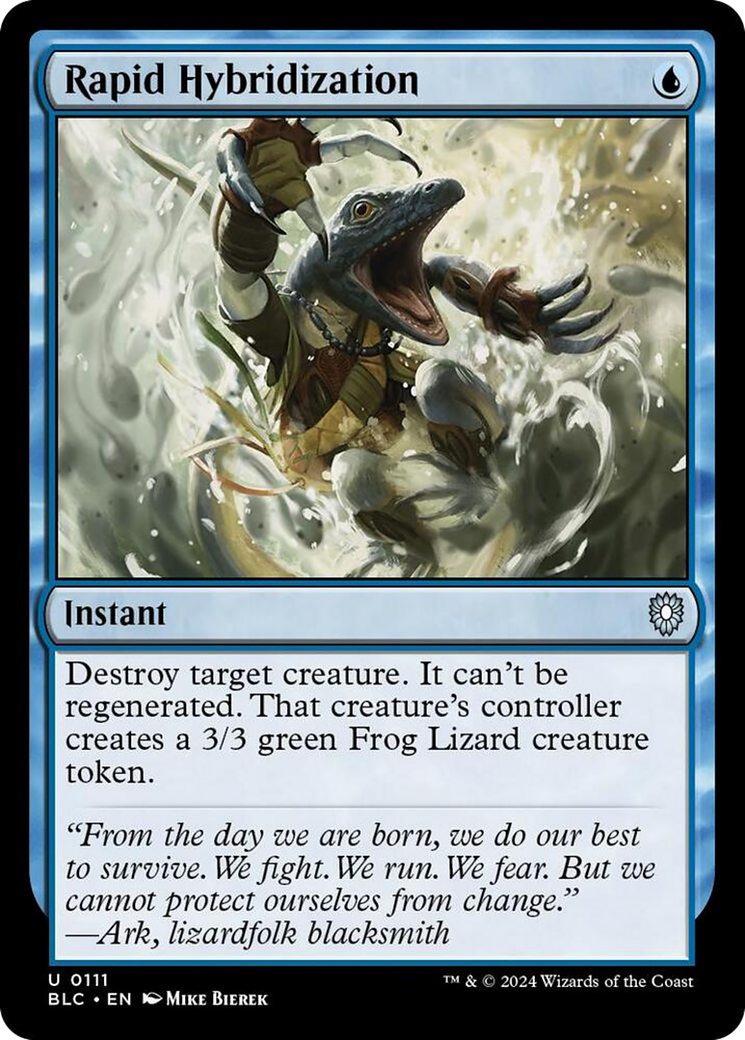 Hybridation rapide [Commandant Bloomburrow]