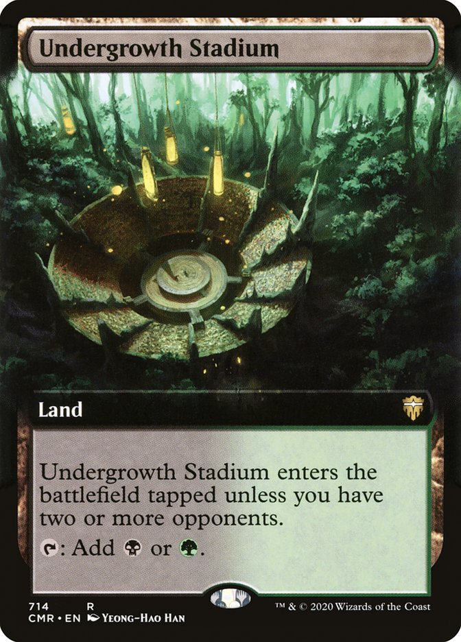 Stade des sous-bois (Extended Art) [Commander Legends]