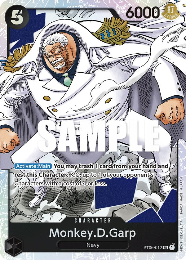 Monkey.D.Garp [Mazo de Inicio: Justicia Absoluta]