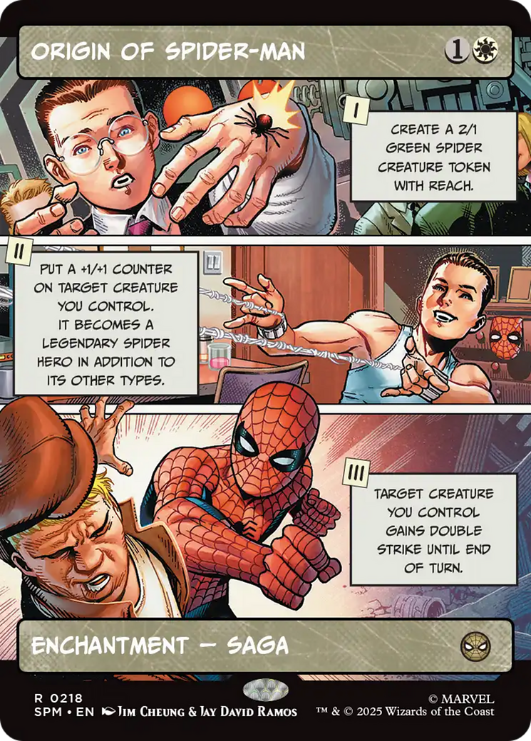 Origine de Spider-Man (Sans bordure) [Marvel's Spider-Man]