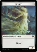 Humain // Esprit Jetons recto-verso [Phyrexia : Tous seront un jetons de commandant]