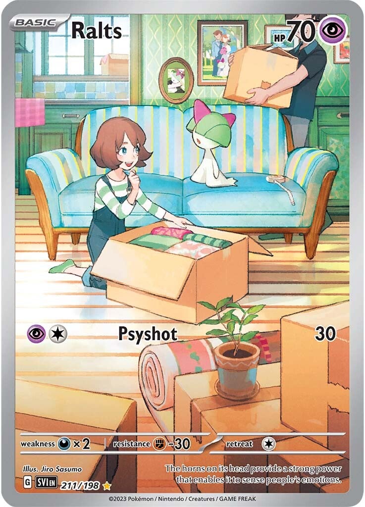 Ralts (211/198) [Escarlata y Púrpura: Set Base]