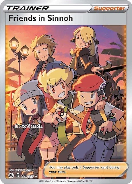 Amigos en Sinnoh (149/159) (Arte Completo) [Espada y Escudo: Cenit Supremo]