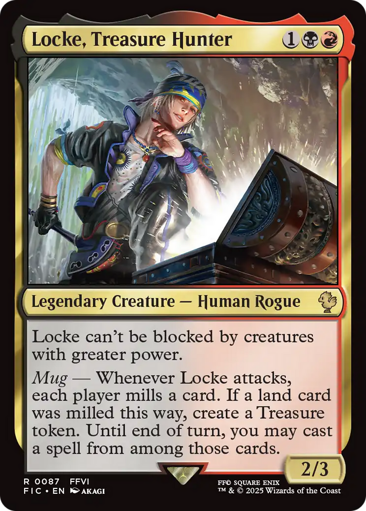 Locke, chasseur de trésors [FINAL FANTASY Commander]