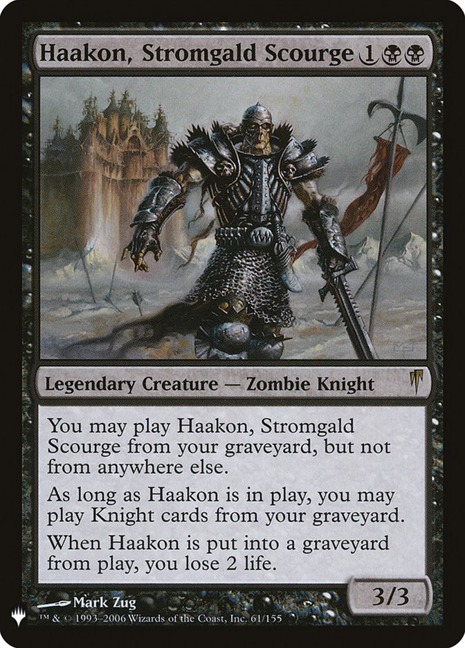 Haakon, azote de Stromgald [Mystery Booster]