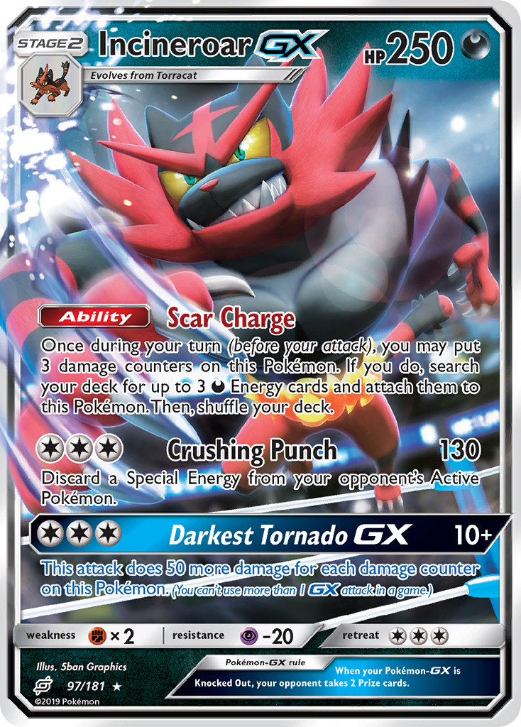Félinferno GX (97/181) [Soleil et Lune : Duo de Choc]