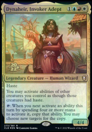 Dynaheir, adepte invocatrice [Commander Legends: Battle for Baldur's Gate Prerelease Promos]