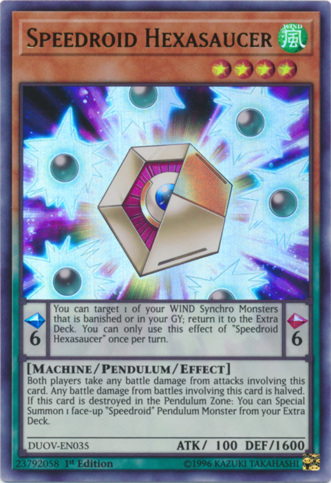 Speedroid Hexasaucer [DUOV-EN035] Ultra Rara